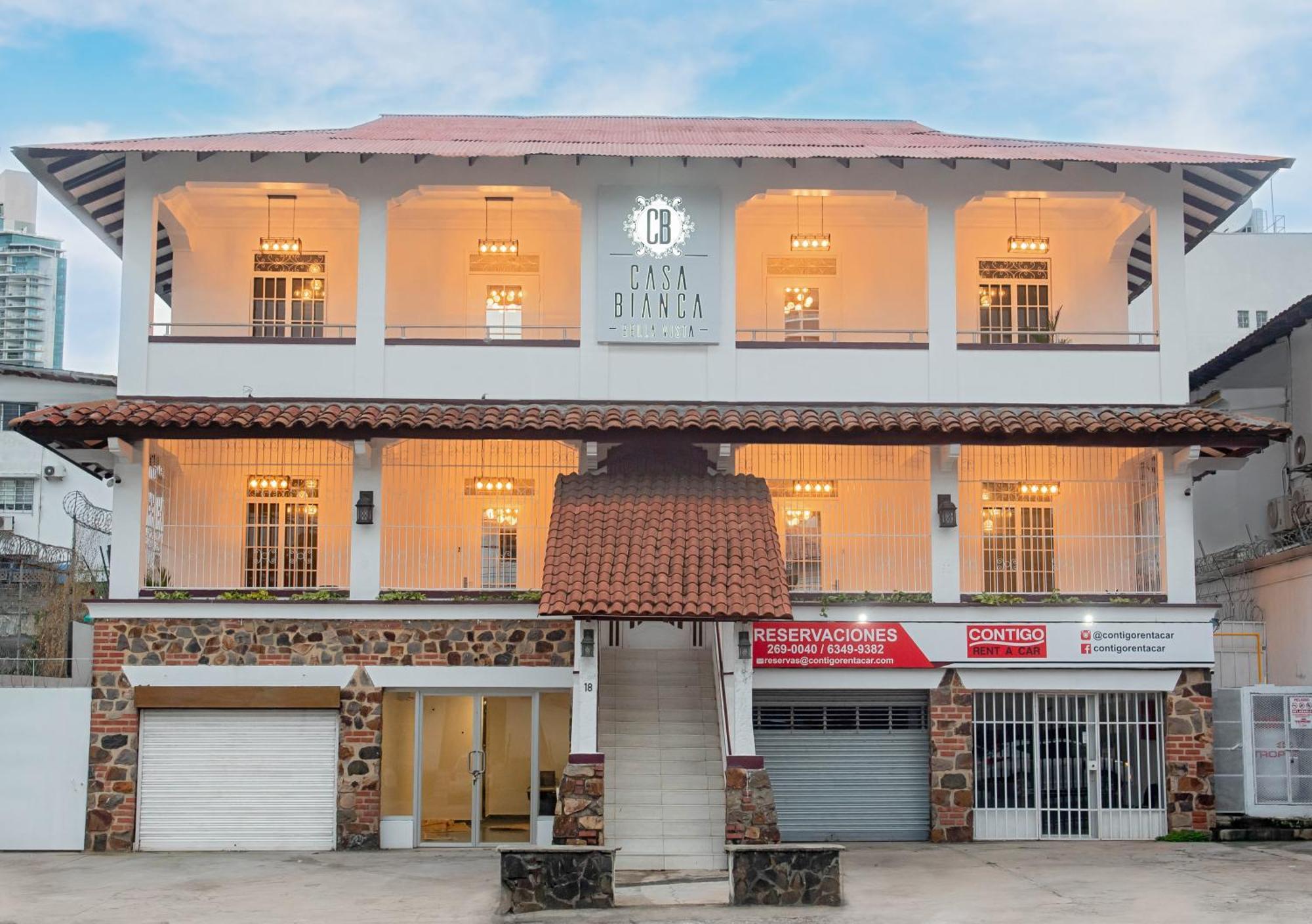 Ferienwohnung Casa Bianca Bella Vista Panama Stadt Exterior foto